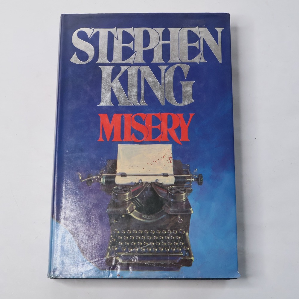 Stephen King Misery Hardcover First Edition 1987 Hodder & Stoughton UK Edition